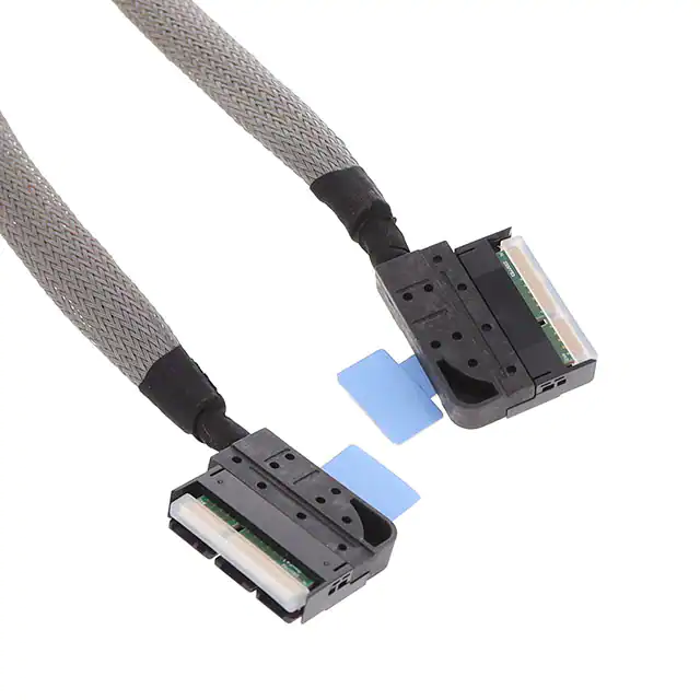 84 矩形电缆组件夹对夹 C/A, sliver 2.0 2c, LA to LA, 0.0