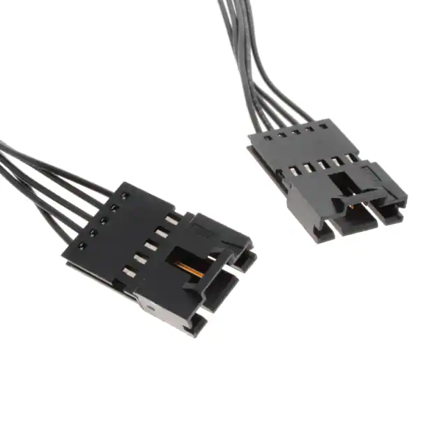 5 矩形电缆组件插座到插座 Ca，MTE mow-mow，5pos，300mm 15A