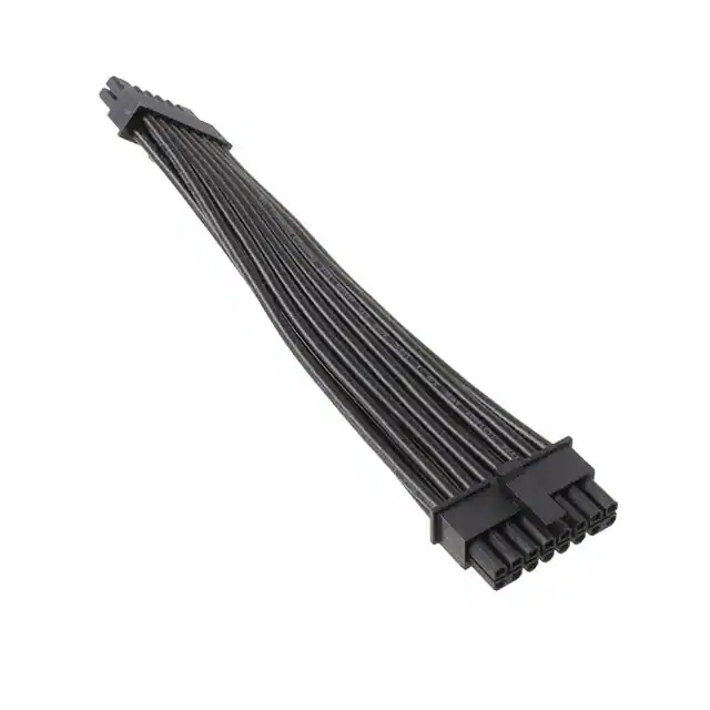 16 电源矩形电缆组件插座到插座 Ca elcon micro 2x8