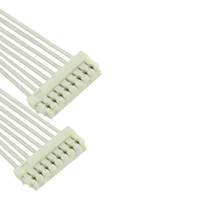 0.8 毫米间距矩形电缆组件 JUMPER 08SUR-32S - 08SUR-32S 2"