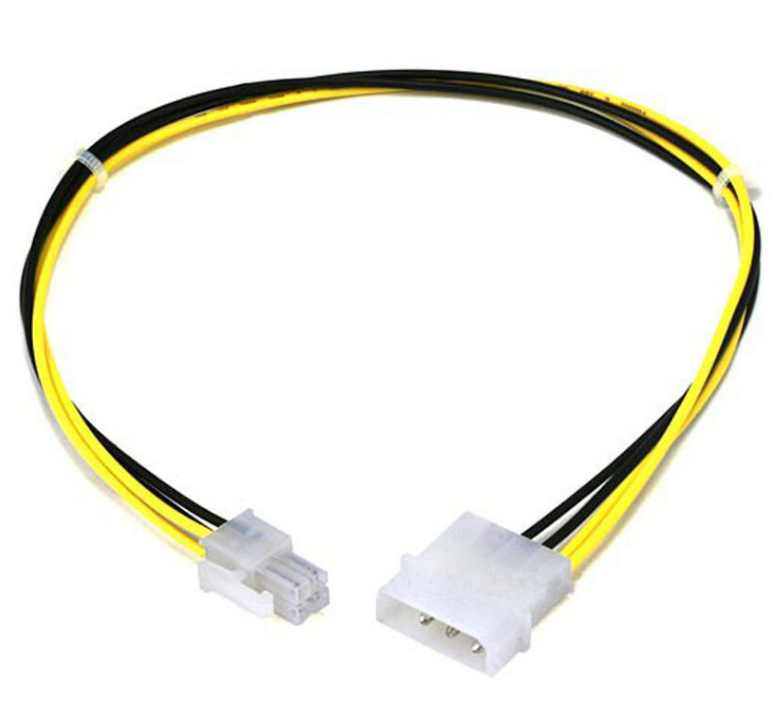 定制 4 针 Molex 4Pin 12V PSU 电源连接器适配器电缆组件