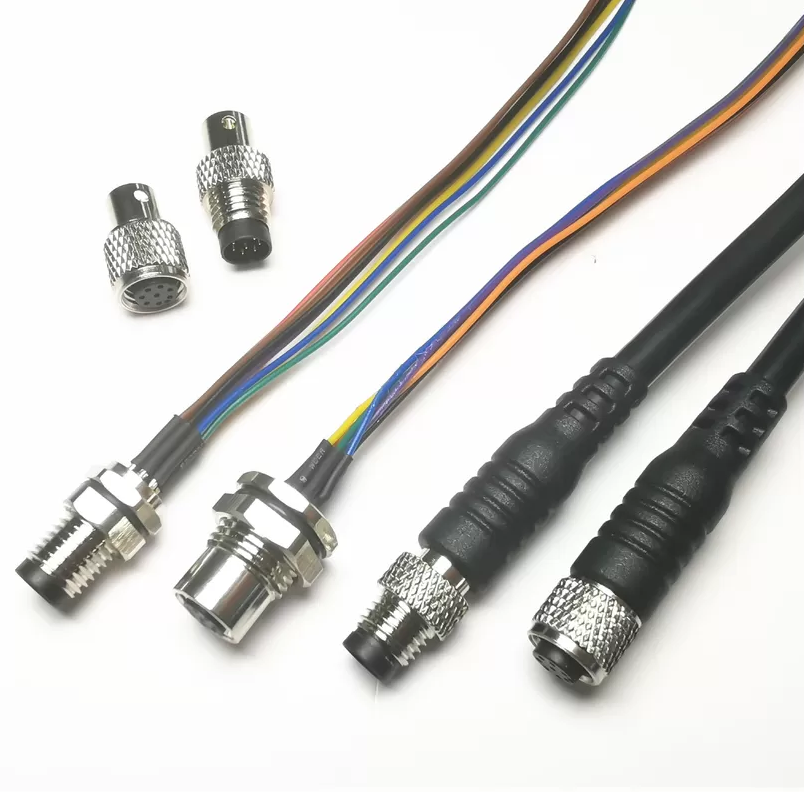 M12 Sensor cable assembly Length 数据线定制应用