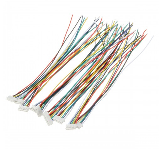 mini micro JST 1.5mm zh 6针连接器插头和电线电缆15cm