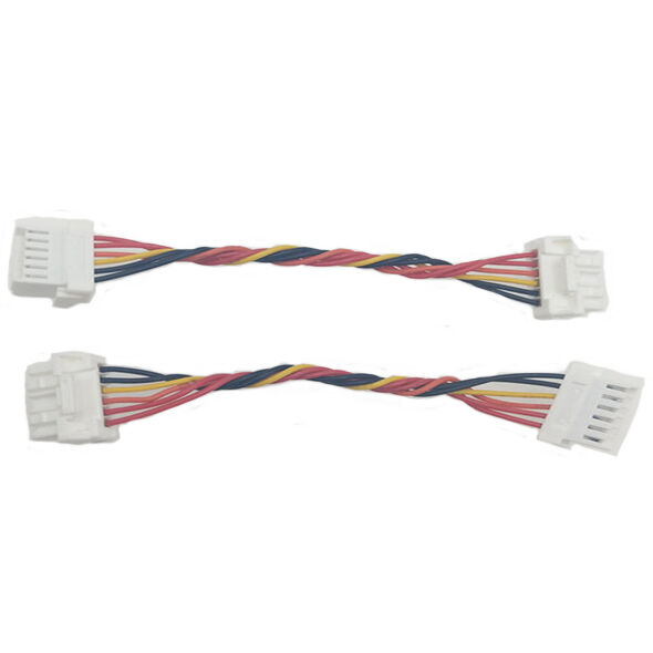 两端 6 针定制电缆组件 Molex 502439-0600 26 Awg 双绞线
