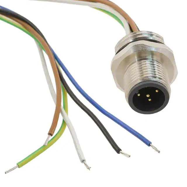IP 67 防尘防水 M12 连接器电缆组件