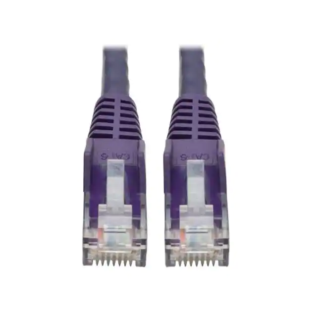 Cat6 无障碍模压 (UTP) 以太网电缆 RJ45 公对公紫色
