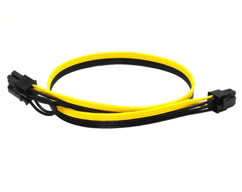 6pin服务器电源转换板6p转2p+6p显卡电源线