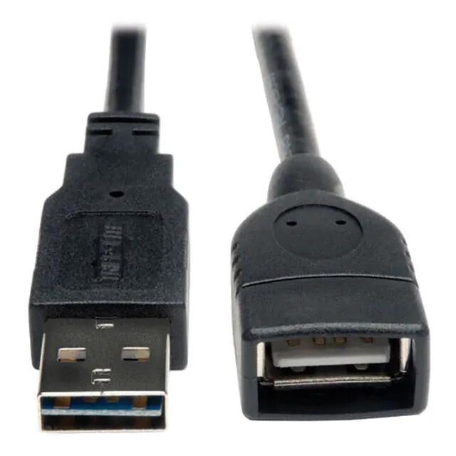 用于数据传输的通用双面 USB 2.0 延长线