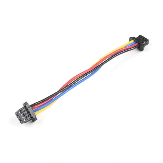 高品质 JST 矩形电缆组件 UL1571 28AWG PVC