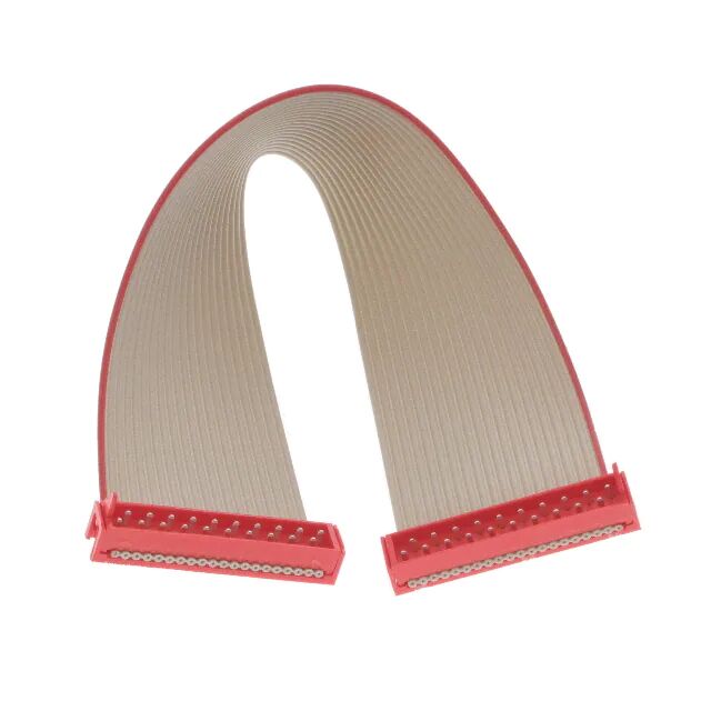 20 位公线散装电线扁平带状电缆上的微型电线组件连接器