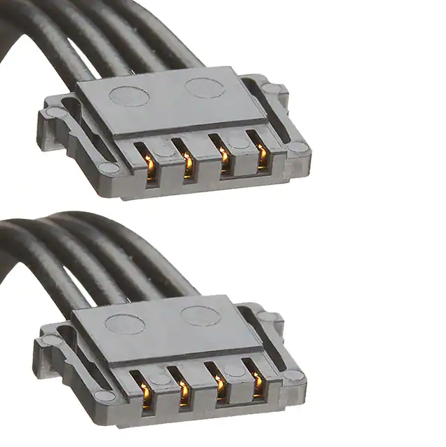 定制设计MOLEX 0151320402 4 矩形电缆组件 线束专业制造 按需定制 锐诚达