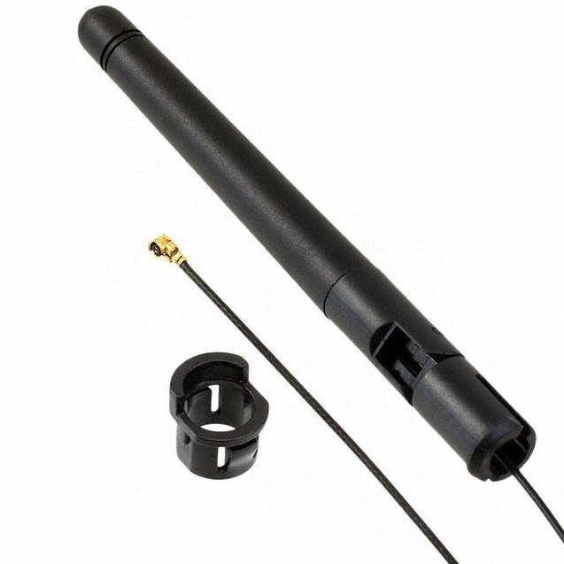 设计工艺A24-HABUF-P5I 2.4GHz 鞭状，直形 RF 天线 线束广泛适用 规格齐全 锐诚达