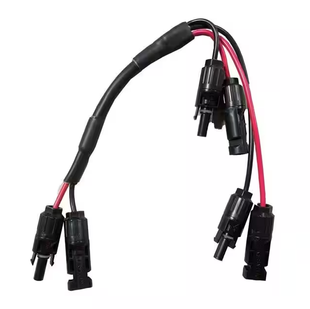 批发定制RPST-CBL-2PNL-CONN 缆线 光伏插针，插座连接器转光伏插针 4 线路 1.04' 线束绿色环保 节能降耗 锐诚达