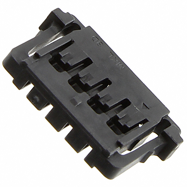HSG PH1.5mm 1x4P 黑色单排 PA UL94V-0 MOLEX  P/N 5040510401 锐诚达
