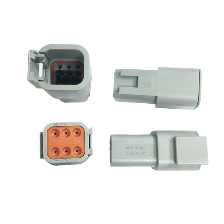  HSG PH9.0mm 2P 母头母端（母端子） 适配线径6mm2 Amphenol P/N PL082Y-60-6 锐诚达