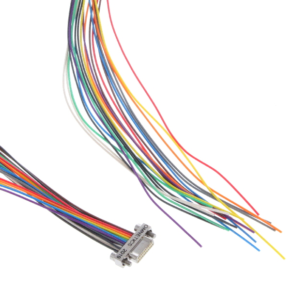 加工安装A28000-021 D-Sub 电缆组件 D 型，Nano-D 多股，带状 1.50' 线束专业制造 按需定制 锐诚达