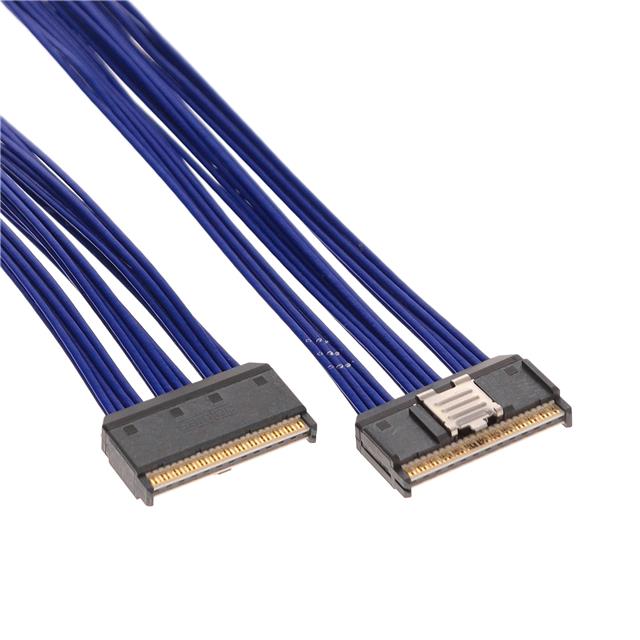 48 18 位置 插头至插头 1.00'（304.80mm） 蓝色 屏蔽 多样化选择 锐诚达