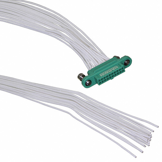 20 矩形电缆组件 插口至单条导线引线 1.48'（450.00mm）多样化选择 锐诚达