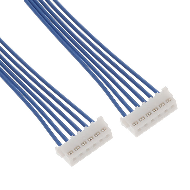 6 矩形电缆组件 插口至插口 0.333'（101.60mm，4.00